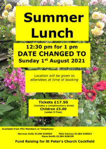Summer Lunch @ Available when booking | Cockfield | United Kingdom